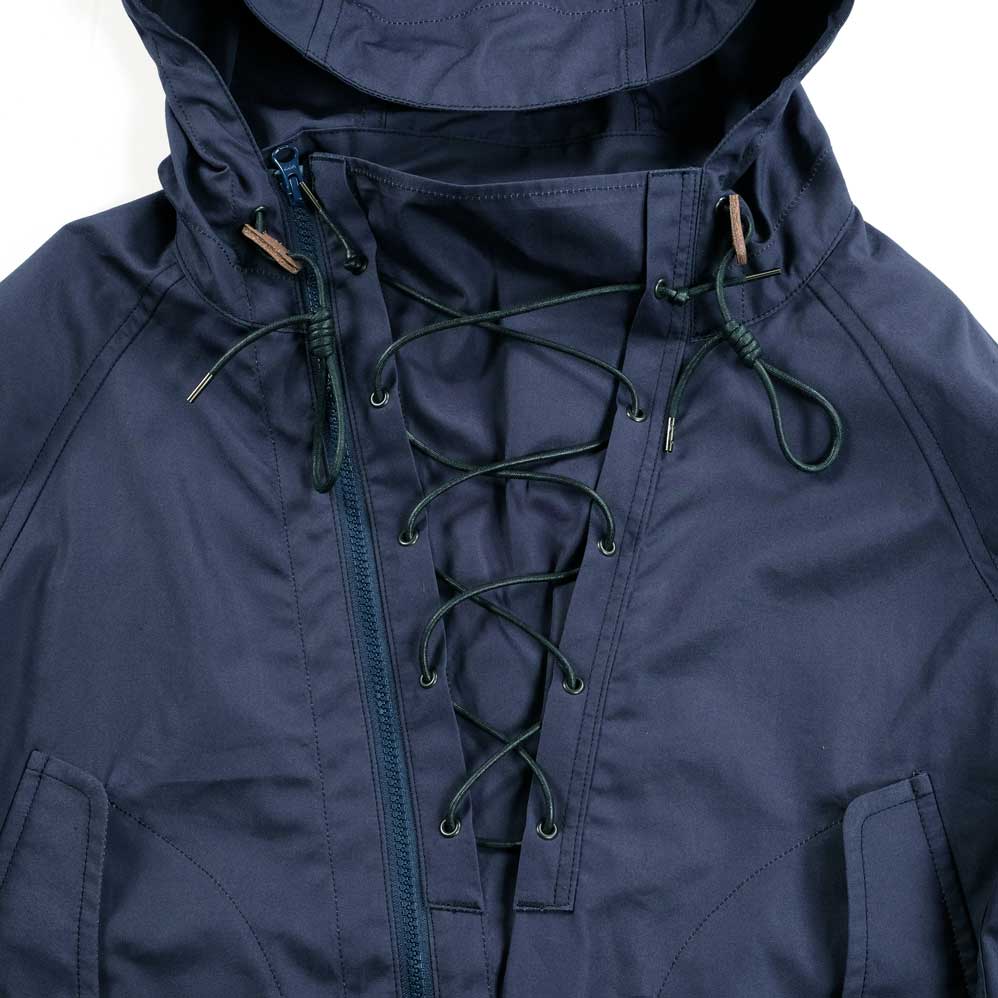 Workers N-2 Parka Mod, Light Weight Cotton Ventile, Navy